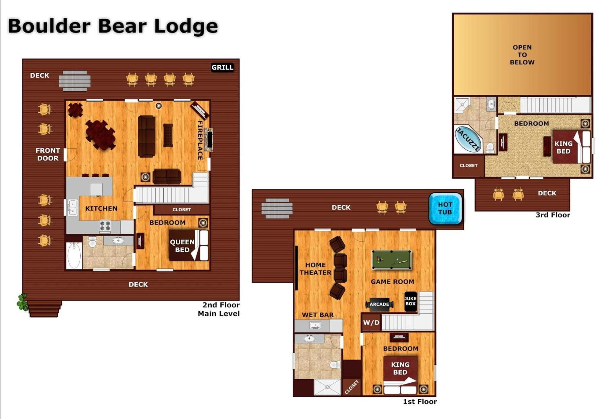 Boulder Bear Lodge #355 พิเจนฟอร์จ ภายนอก รูปภาพ